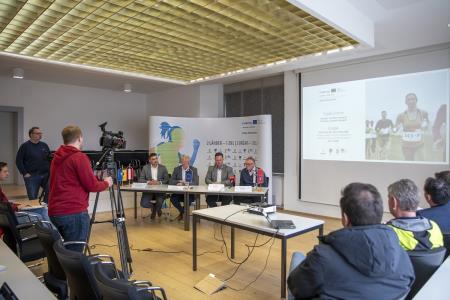 Tiskovna konferenca glede projekta dveh polmaratonov "2 državi 1 cilj" 6